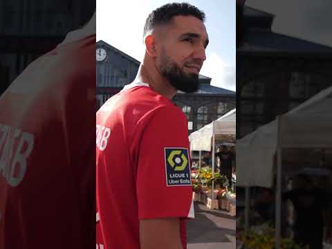 Un dimanche matin au marché de Wazemmes avec Nabil Bentaleb 🇩🇿 #football #losc #algerie