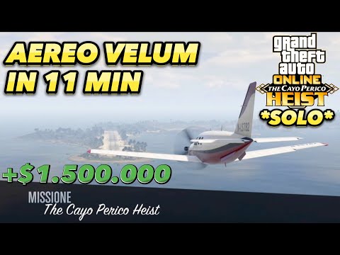 RAPINA A CAYO PERICO - APPROCCIO AEREO CONTRABBANDIERE VELUM *SOLO*