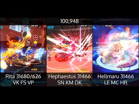 [SEA] Memorial W28 - Rita (38016/31680+626); Heph (31466); Hellmaru (31466) //Exalted//