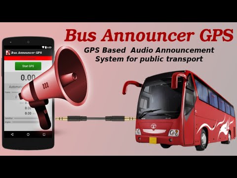 Bus Announcer GPS Video