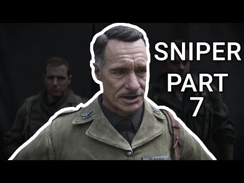 CALL OF DUTY WW2 Gameplay Walkthrough Part 7 Campaign -  DEATH FACTORY - MOUNTAIN - SNIPER