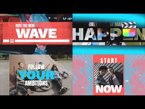 Spray It Modular Template for Final Cut Pro — MotionVFX