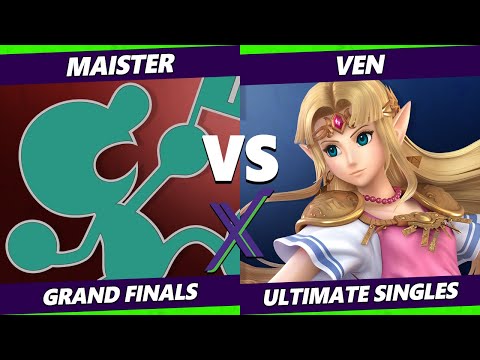 S@X 394 Online GRAND FINALS - Maister (Game & Watch) Vs. ven (Zelda) Smash Ultimate - SSBU