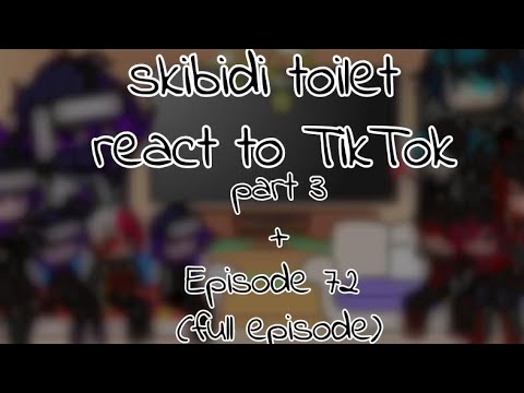 Skibidi Toilet React To TikTok + episode 72 full episode| Pt.3 | 3/?? | @DaFuqBoom | @DOM_Studio |