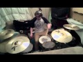 Wildflower In Hearts Wake Drum Cover 