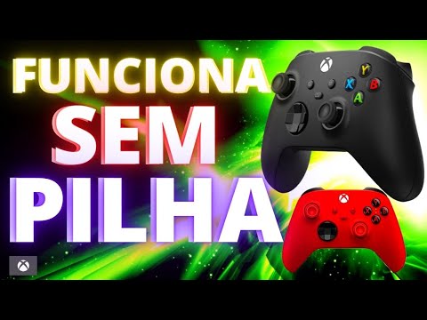 CONTROLE DE XBOX FUNCIONA SEM PILHA!
