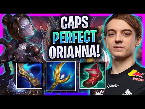 CAPS PERFECT STOMP WITH ORIANNA! - G2 Caps Plays Orianna Mid vs Veigar! | Season 2024