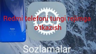 TUNGI REJIMNI YOQISH TELEFON VA YOU TUBENI