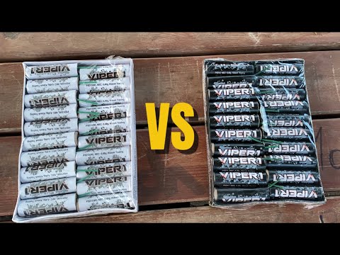 VIPER 1 BÍLE VS VIPER 1 ČERNÉ (JE TO STEJNÉ!?)