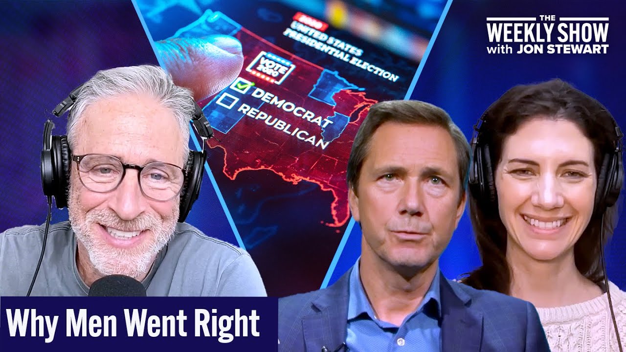 Jon Stewart on Why Men Are Leaving the Left with Richard Reeves & Annie Lowrey | The Weekly Show