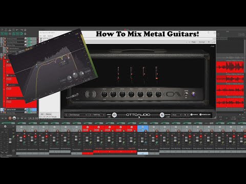 How To Mix Metal Guitars I Amp Sim I Mixing Tips