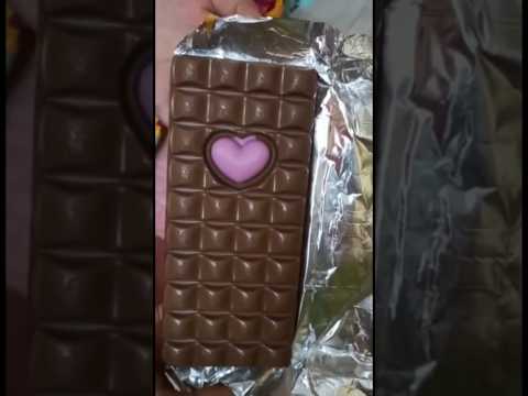 dairy milk silk heart blush ll heart pop #chocolate  #cadburydairymilksilk #shorts #cadbury #love
