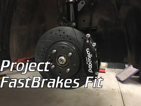 PROJECT Fastbrakes Fit PART 1 Big Brake Kit and Rear Disc Conversion