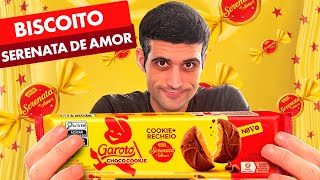 Comi o BISCOITO sabor SERENATA de AMOR
