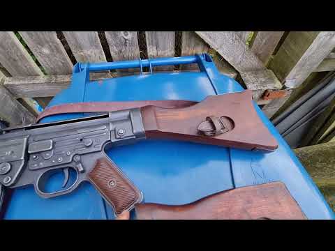 Denix replica StG44 extra detail added to improve appearance of the off the shelf assault rifle