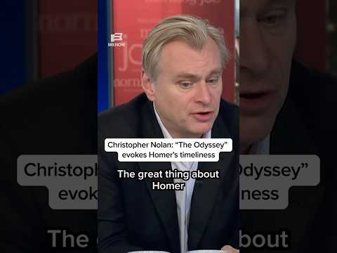 Christopher Nolan: “The Odyssey” evokes Homer’s timeliness