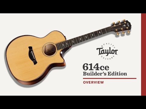 Taylor Guitars | Builders Edition 614ce | Video Overview