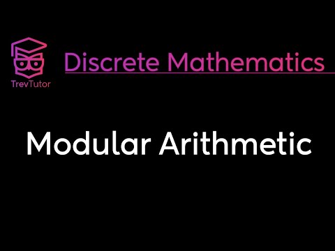 [Discrete Mathematics] Modular Arithmetic