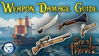 Sea of Thieves Weapon Damage Guide | New Weapon Balancing Update | PC And Xbox