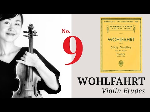 Wohlfahrt Violin Etude No 9, Ning Wu, Allegro Academy of Music, Australia