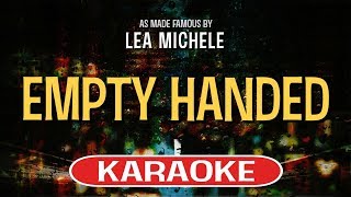 Empty Handed (Karaoke) - Lea Michele