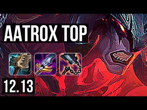 AATROX vs SHYVANA (TOP) | 5.4M mastery, 2100+ games, 7/2/7 | KR Diamond | 12.13