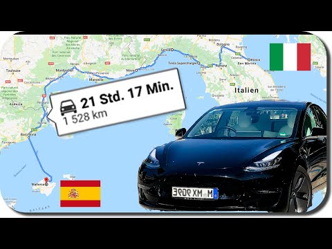 Mein Teuerster Tesla Roadtrip - 1500 km Nach Mallorca