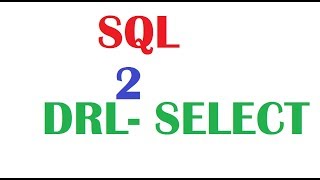 SQL 12c Tutorial 2 : SQL  SELECT Statement with example 