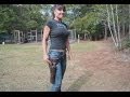 Farm Girl Jen Shoots Many Guns 44 Magnum Shotgun AK47