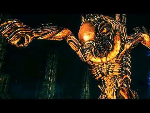 PREDALIEN VS PREDATOR  Epic Fight Scene – Aliens vs Predator Game 4k 60FPS Ultra HD