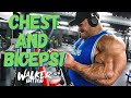 Nick Walker | TRAINING CHEST AND BICEPS!
