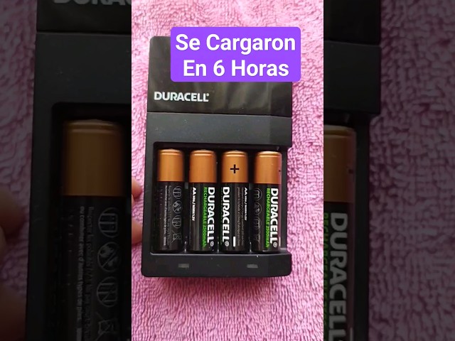 Vídeo relacionado con Duracell pilas recargables AA (Paquete de 4), 2500 mAh NiMH, precargadas, nuestras pilas recargables no. 1 en duración, con 0% plástico 100% embalaje reciclable