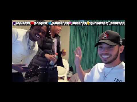 ADIN ROSS EXPOSES HIMSELF 🌈😂 TO LIL TJAY WHEN RAPPING ON STREAM