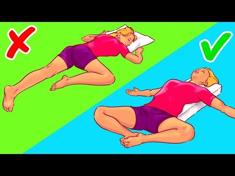 6 Stellungen, die dir helfen in nur 10 Sekunden einzuschlafen