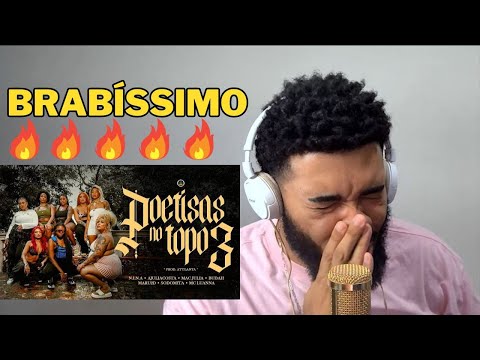 POETISAS NO TOPO 3 - Melhor que poesia acústica??? REACT!@PineappleStormTV