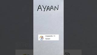 Download lagu 🤩❤‍🔥Ayaan Name logo 'Comment your name' #ayaan #logo #trending #viral #art #youtubeshorts #shorts mp3