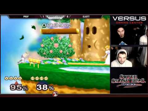 Versus Melee Weekly 1/10/16 - Winners Semis - Prof (Marth, Sheik) vs Eliott (Peach)