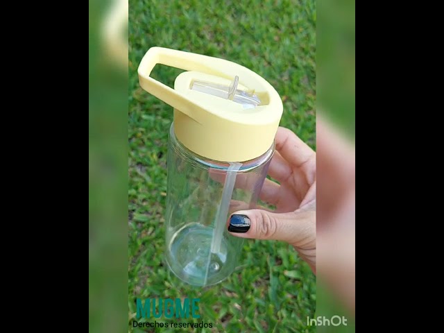 Vídeo relacionado con CyP Brands Atlético de Madrid - Botella Agua de Acero Inoxidable, Cierre Hermético, con Diseño Letra A en Rojo, 550 ml, Color Metalizado, Producto Oficial