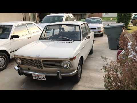 1968 BMW 1600-2 / Original and unrestored, engine running
