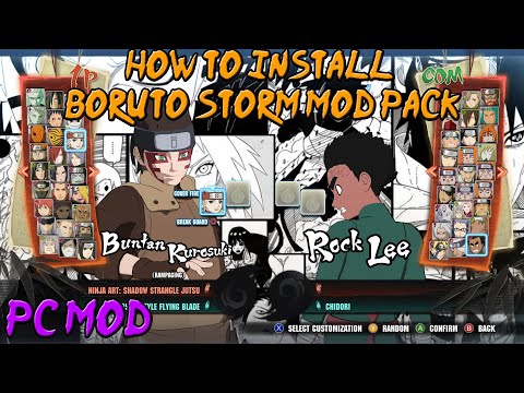 How to Install Boruto Storm 2021 Mod Pack [PC Only]