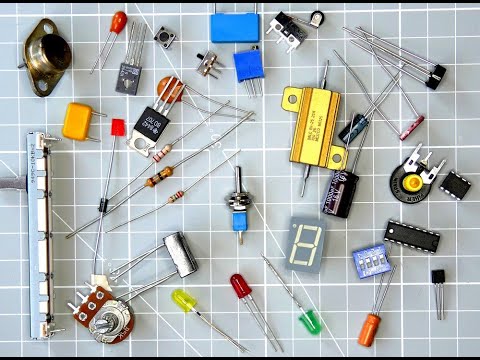 Electronic components, properties and applications