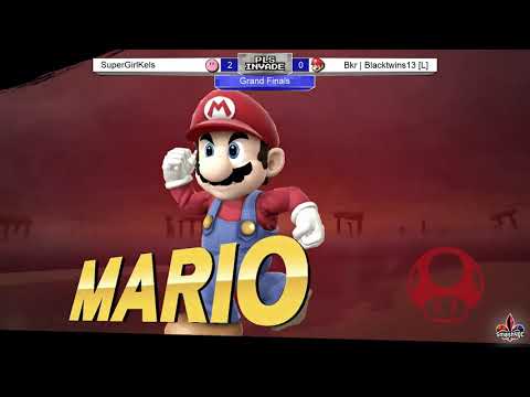 Pls Invade - SuperGirlKels [Kirby, Sonic] vs. Blacktwins [Cloud, Mario] Grand Finals