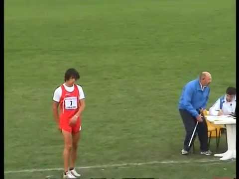 Jesolo campionati italiani cadetti 2011, Simone Ramirez argento nel salto triplo