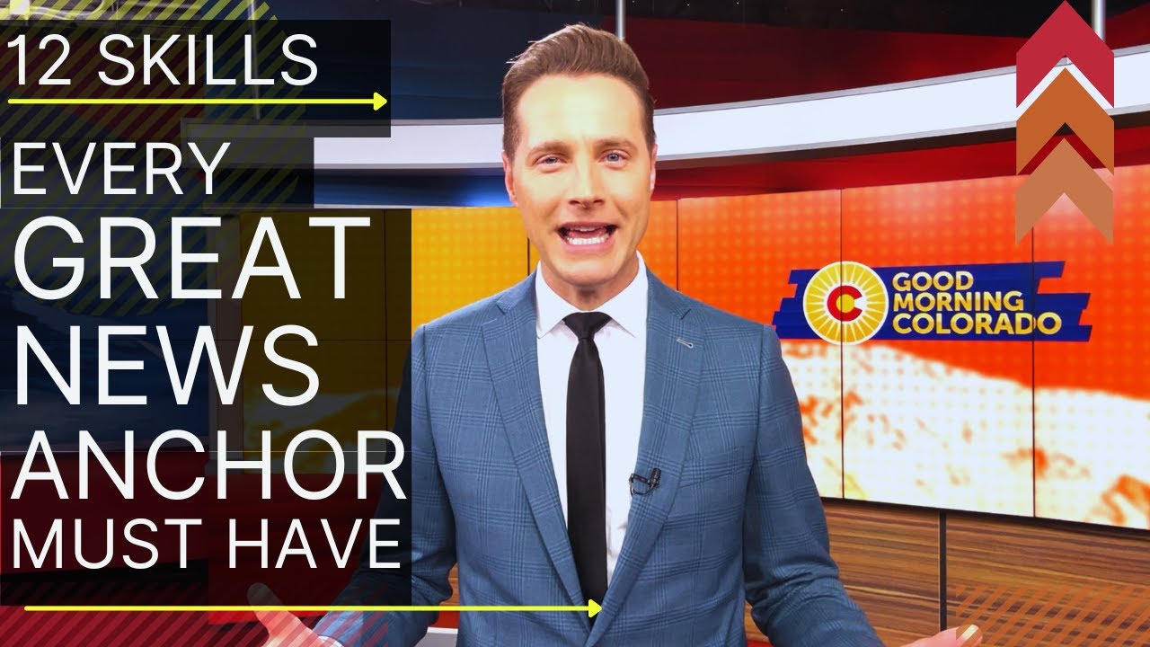 Top 12 Skills Every GREAT News Anchor Must Have | News Anchor Tips | Covering Breaking News