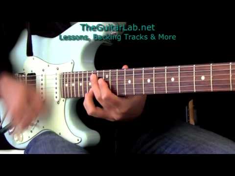 Funk Rhythm Guitar Lesson/TABS - TheGuitarLab.net -