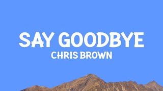 Chris Brown - Say Goodbye (Lyrics)