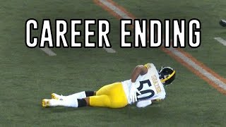 NFL Hits That Ended Players Careers (Warning)