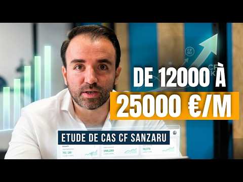 De 12K€ à 25K€/mois en 6 mois (CF Sanzaru)