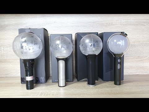 BTS Official Lighstick Version 1, 2, 3 & Special Edition