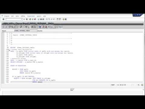 Learn SAP ABAP | SAP ABAP Online Training Part 2 | Simplilearn